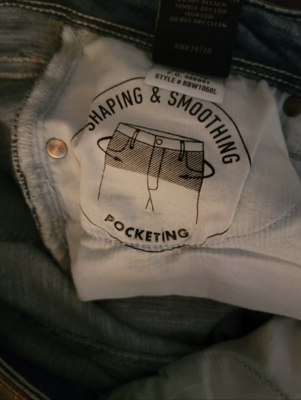 Buckle Black #13 Jeans. Bootcut, Lowrise, Stretch Fit. Size 24x34. NWOT. - Picture 10 of 15